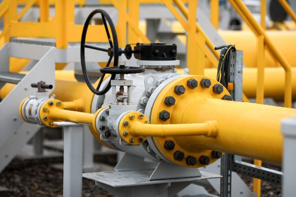 Two Natural Gas Compressors