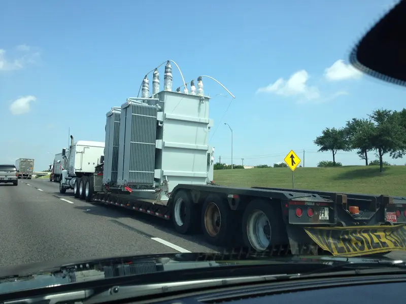 Electric Transformer Transportation